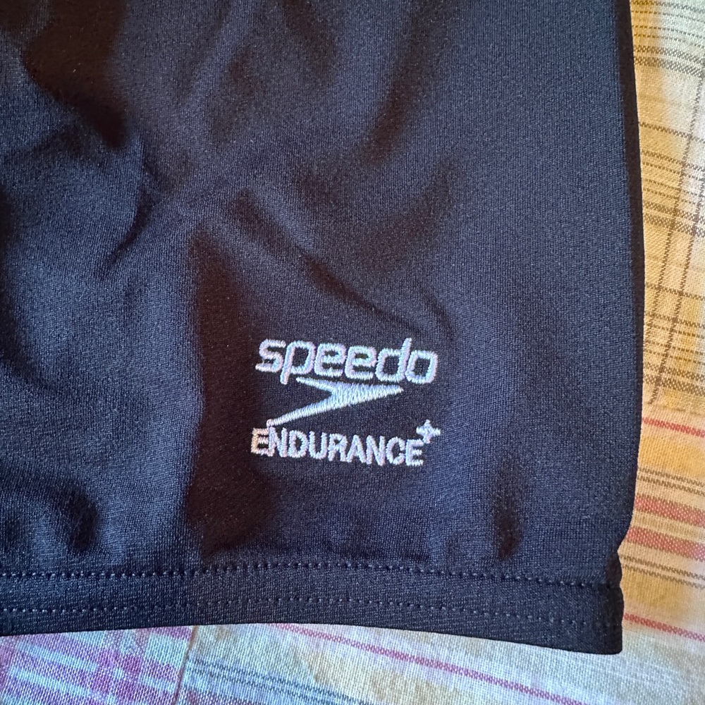 Speedo Black Athletic Men’s‎  Shorts 25” waist for Performance NEW